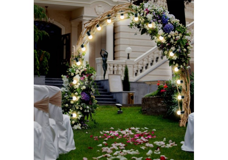 Câble guirlande guinguette extérieur 10m-IP44 - L1500-N2 - Barcelona LED 2