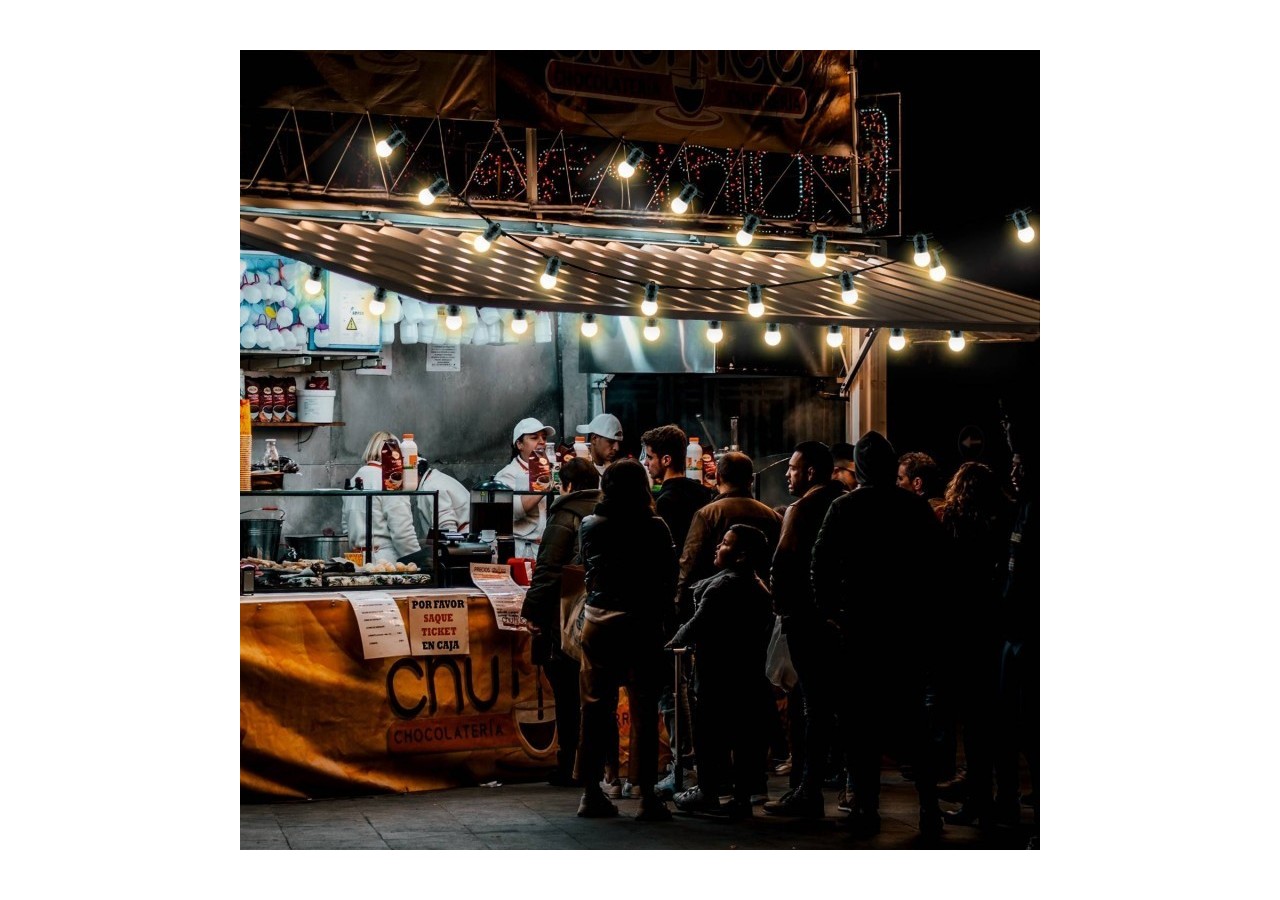 Câble guirlande guinguette extérieur 10m-IP44 - L1500-N2 - Barcelona LED
