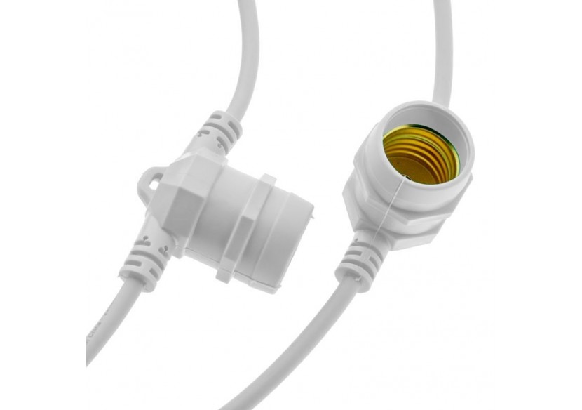 Câble guirlande guinguette extérieur 10m-IP44 - L1500-B2 - Barcelona LED