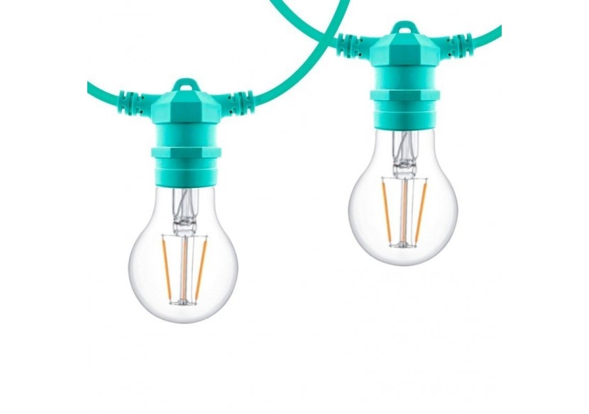 Câble guirlande guinguette extérieur 10m-IP44 - L1500-VE2 - Barcelona LED