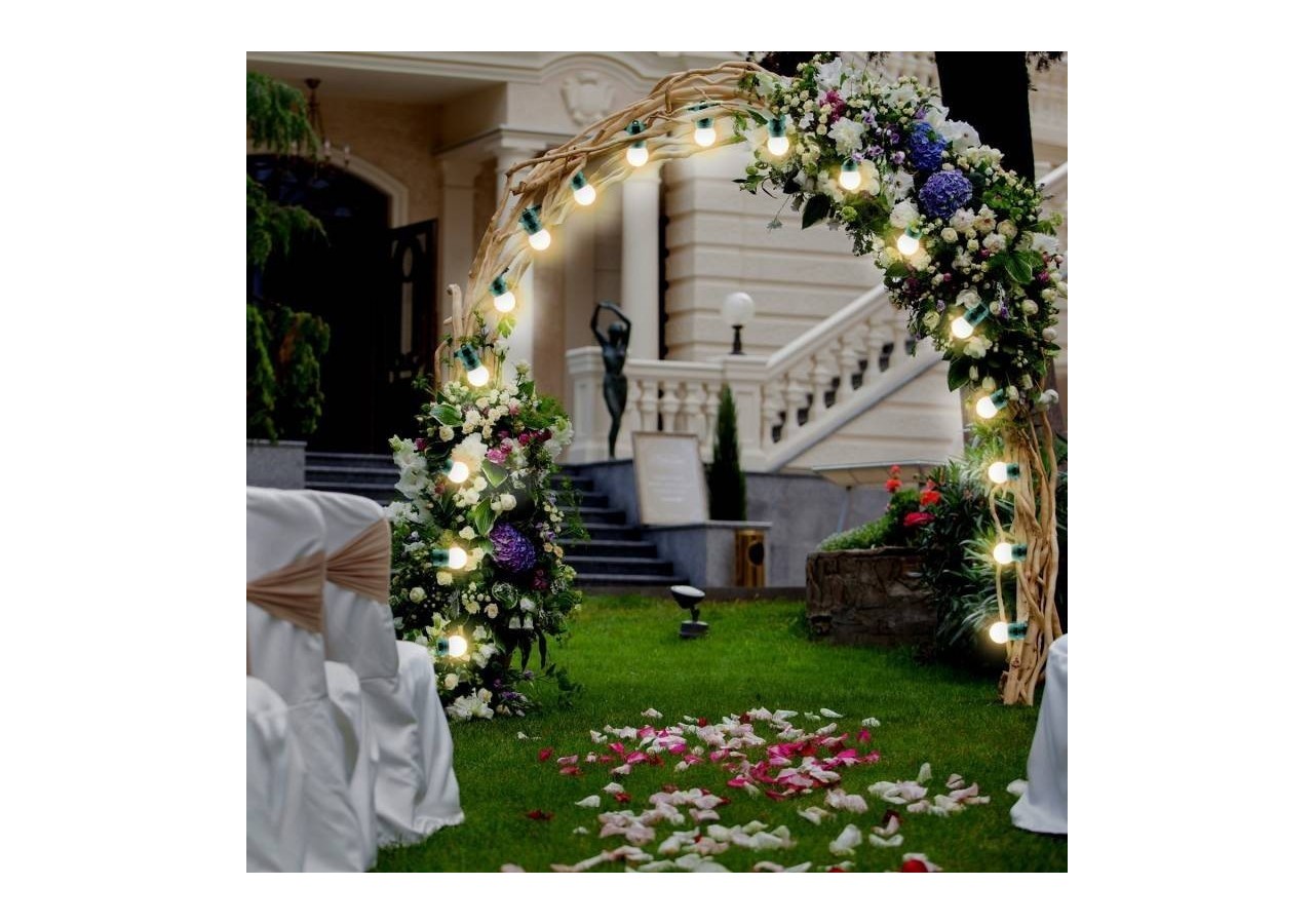 Câble guirlande guinguette extérieur 10m-IP44 - L1500-VE2 - Barcelona LED