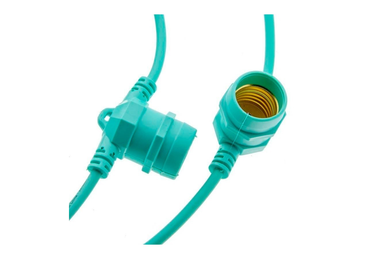 Câble guirlande guinguette extérieur 10m-IP44 - L1500-VE2 - Barcelona LED