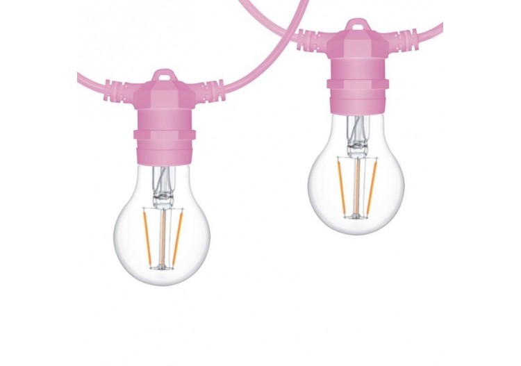 Câble guirlande guinguette extérieur 10m-IP44 - L1500-SA2 - Barcelona LED