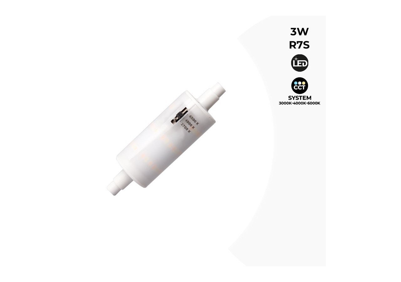 Ampoule LED R7S 78mm 4W Fumagalli - H7.LED.R7S.CCT - Barcelona LED
