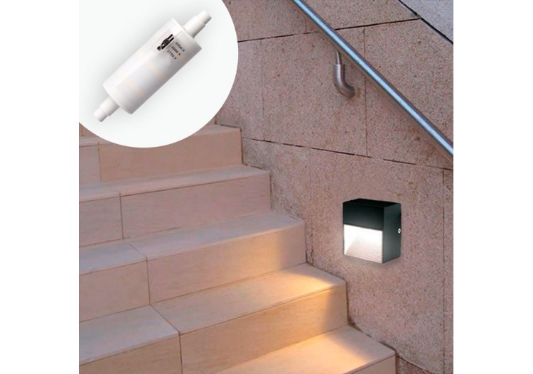 Ampoule LED R7S 78mm 4W Fumagalli - H7.LED.R7S.CCT - Barcelona LED 2