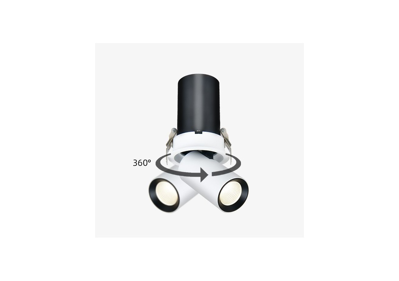 Spot LED encastrable orientable-7W - B859-B-270 - Barcelona LED