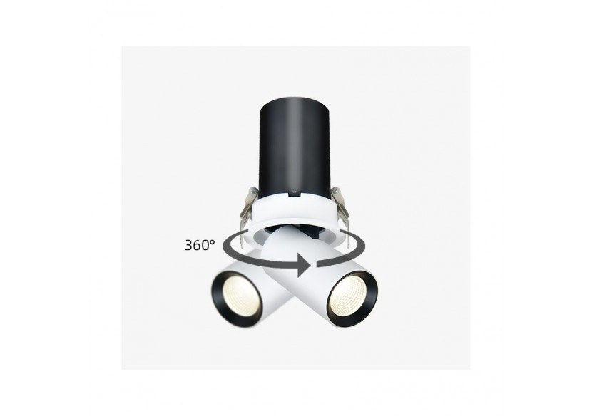 Spot LED encastrable orientable-7W - B859-B-270 - Barcelona LED