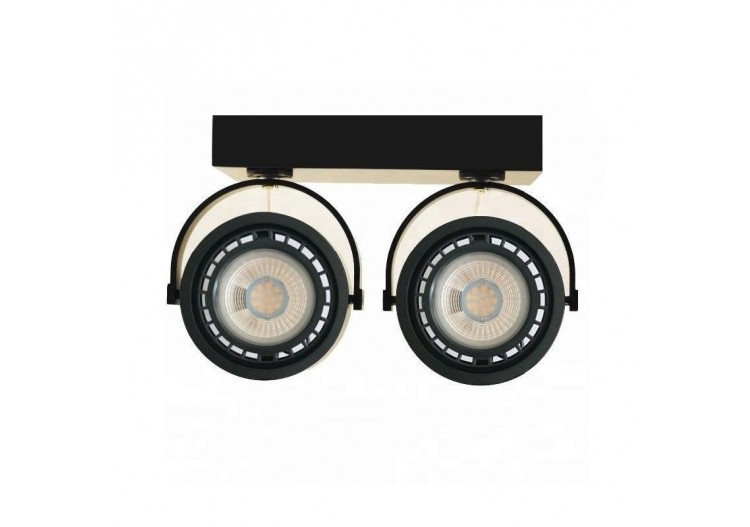 Plafonnier "IRIS-2 " 2 x AR111 GU10 - L302-N - Barcelona LED 2