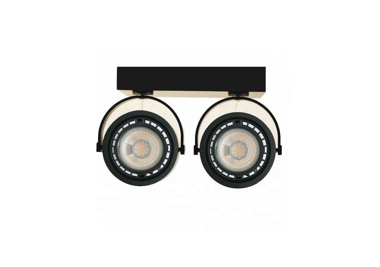 Plafonnier "IRIS-2 " 2 x AR111 GU10 - L302-N - Barcelona LED