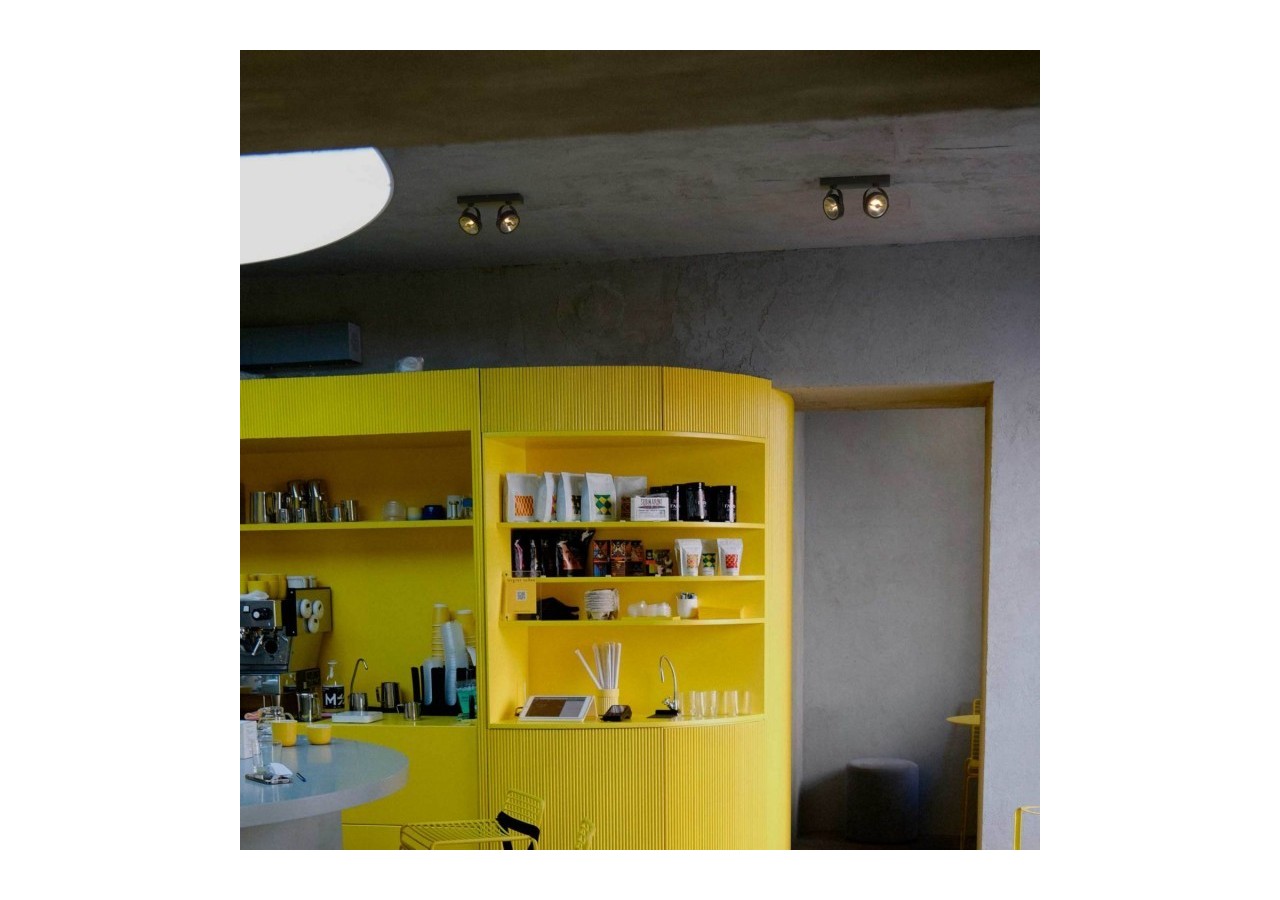 Plafonnier "IRIS-2 " 2 x AR111 GU10 - L302-N - Barcelona LED