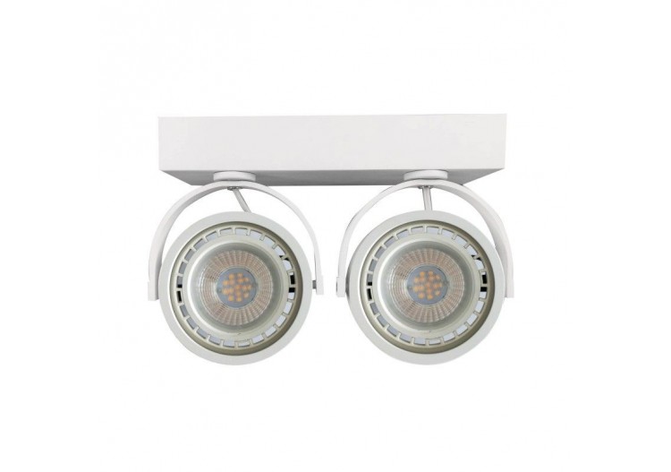 Plafonnier "IRIS-2 " 2 x AR111 GU10 - L302-B - Barcelona LED