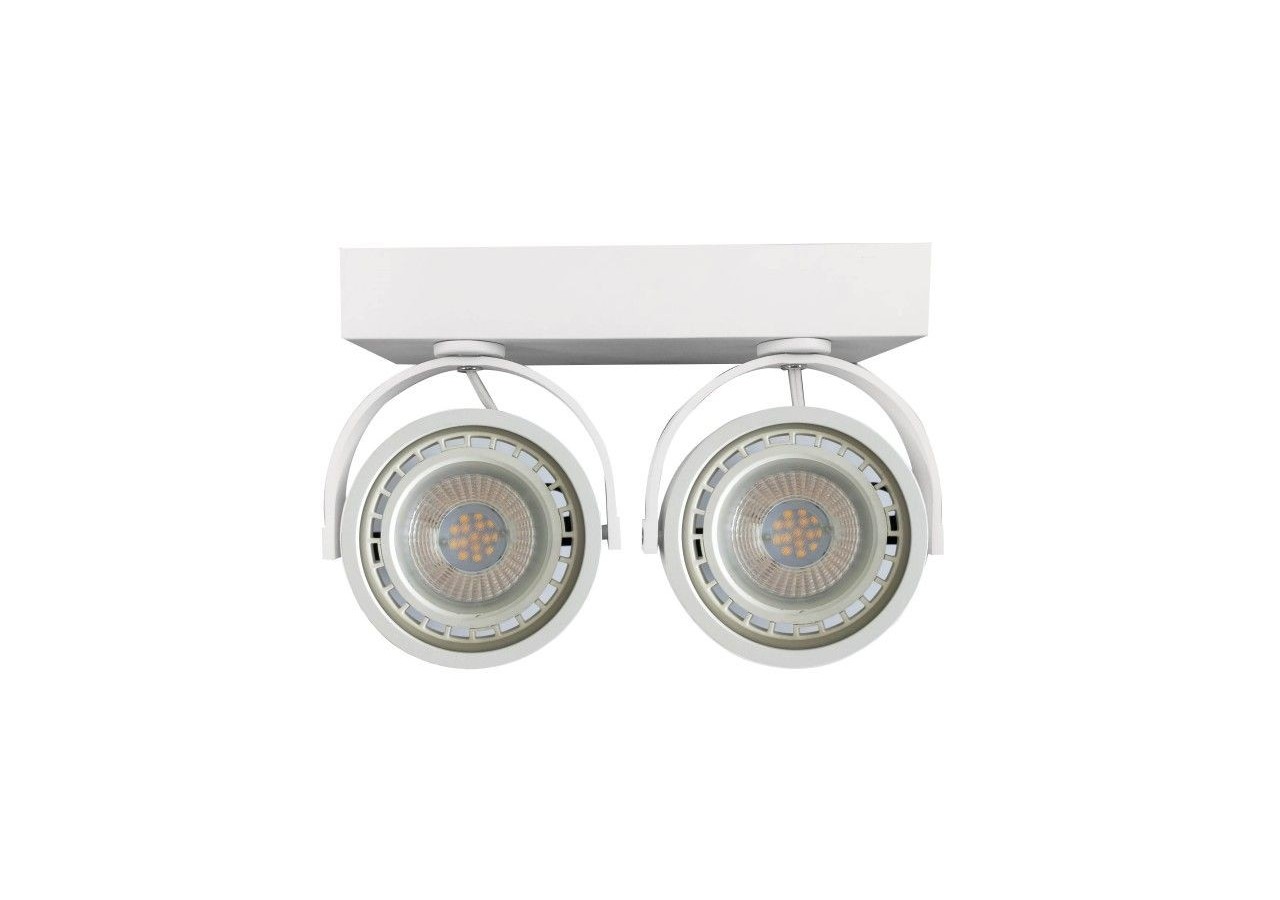 Plafonnier "IRIS-2 " 2 x AR111 GU10 - L302-B - Barcelona LED
