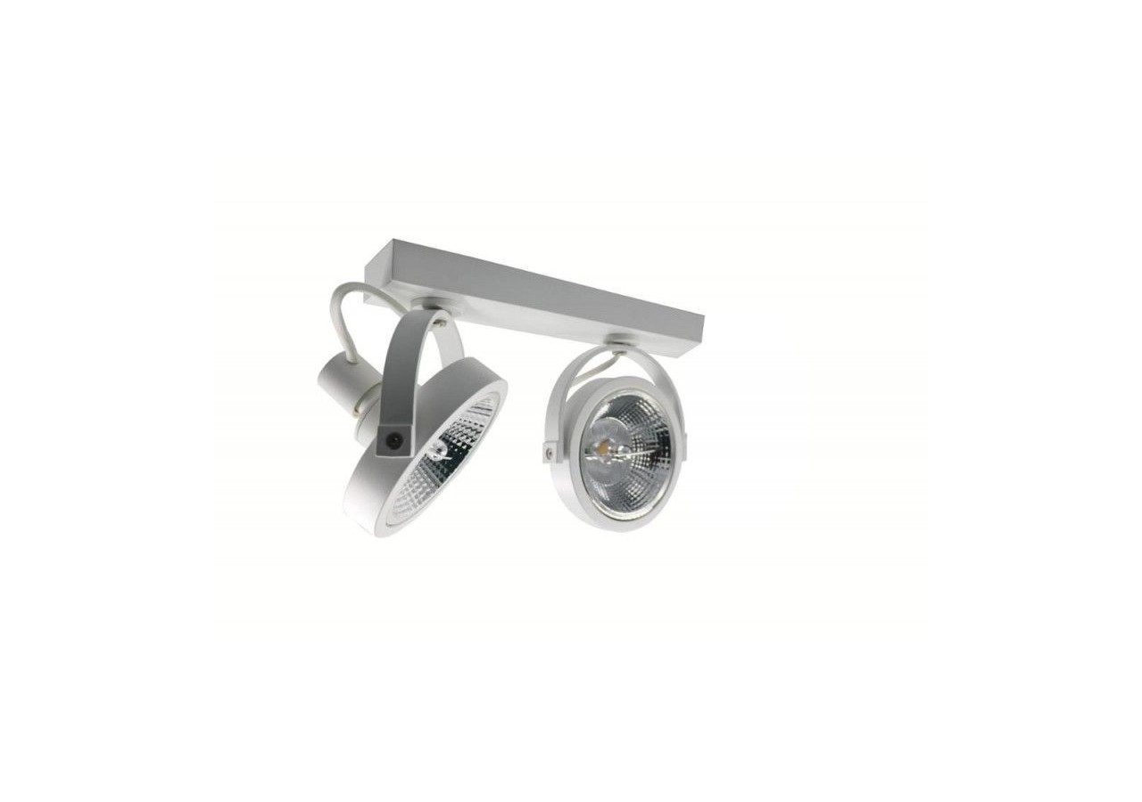 Plafonnier "IRIS-2 " 2 x AR111 GU10 - L302-B - Barcelona LED
