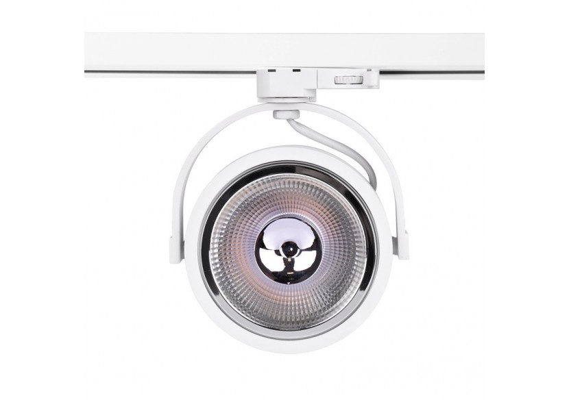 Support spot sur rail triphasé ampoule AR111 GU10 - B00581-B - Barcelona LED Support spot sur rail triphasé ampoule AR111 GU10 - B00581-B - Barcelona LED