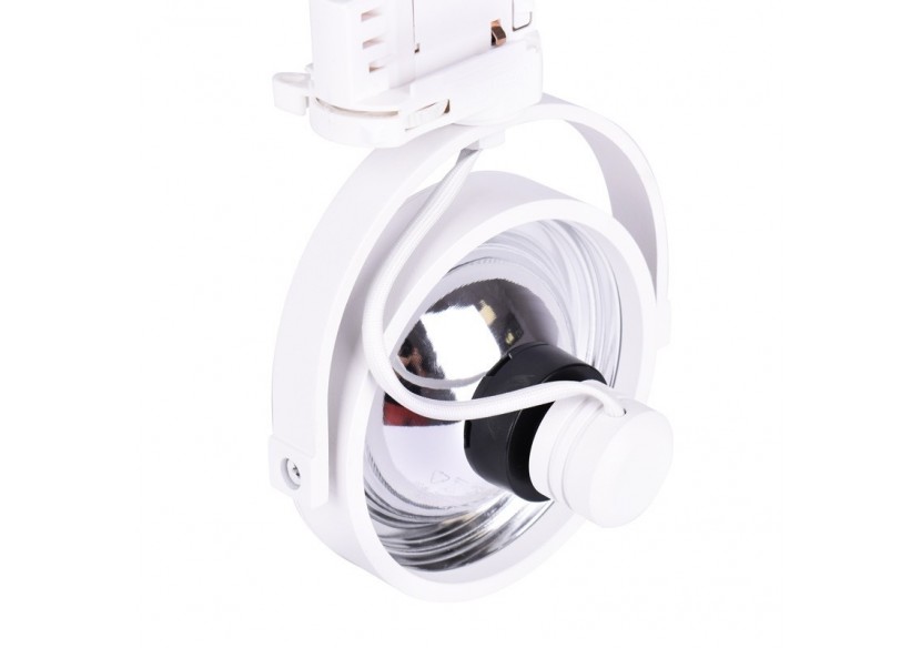 Support spot sur rail triphasé ampoule AR111 GU10 - B00581-B - Barcelona LED Support spot sur rail triphasé ampoule AR111 GU10 - B00581-B - Barcelona LED