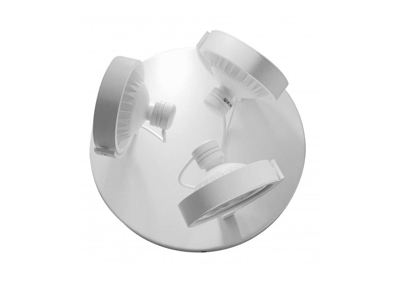 Plafonnier 3 spots "Iris 3" AR111 GU10 - L300-B - Barcelona LED