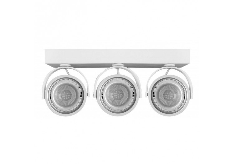 Plafonnier "IRIS-3 " 3x AR111 GU10 - L303-B - Barcelona LED