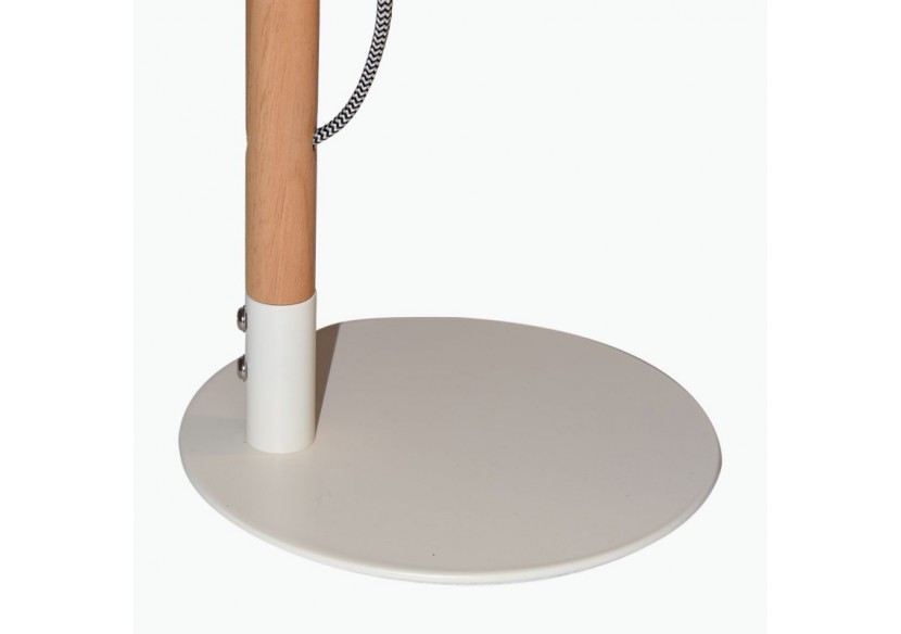 Lampe de table en bois naturel "NATURAL WOOD" - LM120-B - Barcelona LED