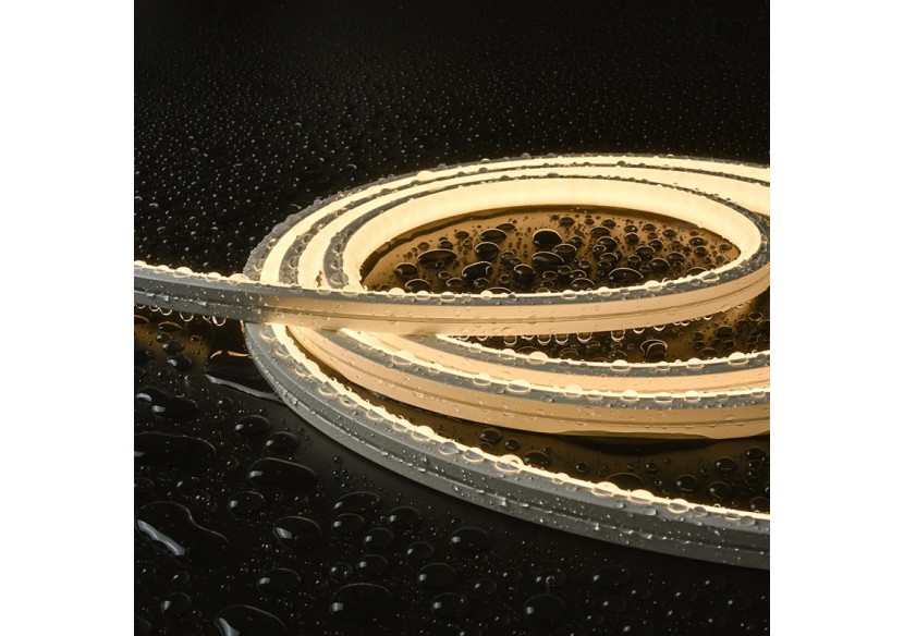 Néon LED flexible 24V DC-10X10mm-5m-IP67-14W/m-À courbure verticale - B3370-BN - Barcelona LED