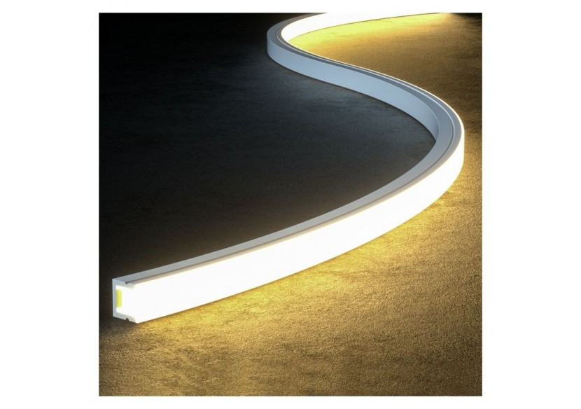Néon LED flexible 24V DC-10X10mm-5m-IP67-14W/m-À courbure verticale - B3370-BF - Barcelona LED