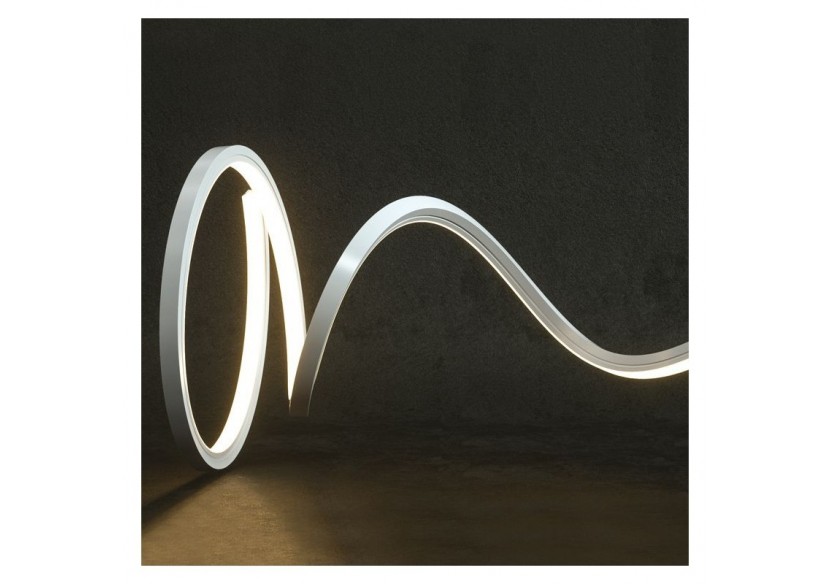 Néon LED flexible 24V DC-10X10mm-5m-IP67-14W/m-À courbure verticale - B3370-BF - Barcelona LED