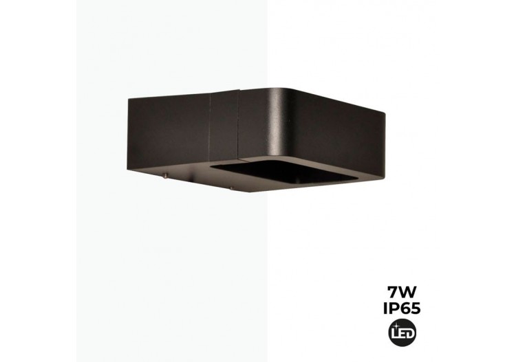 Applique LED murale "Kurrt" 7W IP65 - LN1513-N-BC - Barcelona LED
