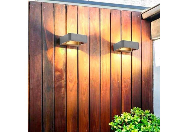 Applique LED murale "Kurrt" 7W IP65 - LN1513-G-BC - Barcelona LED 2