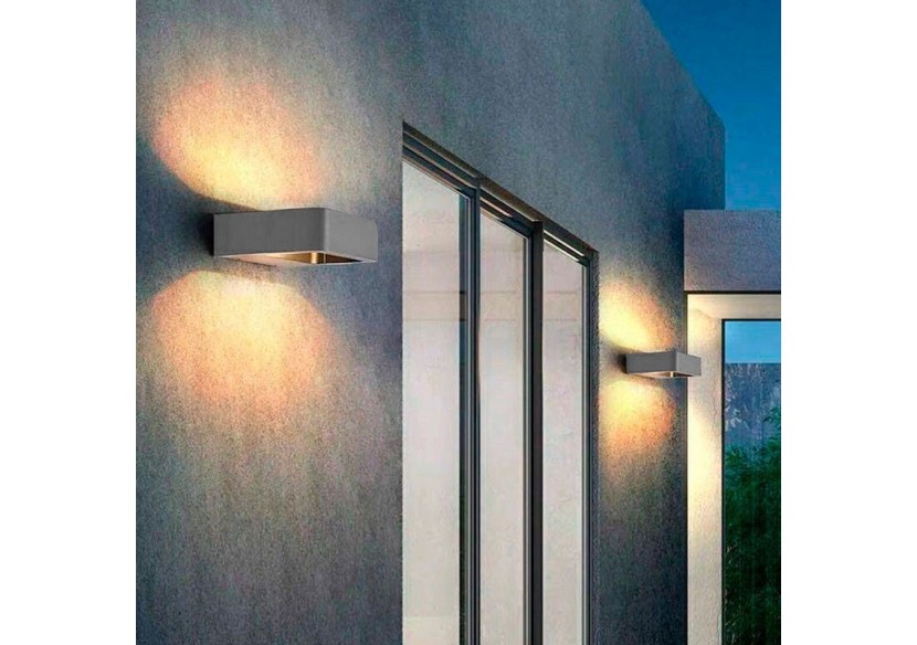 Applique LED murale "Kurrt" 7W IP65 - LN1513-G-BC - Barcelona LED Applique LED murale "Kurrt" 7W IP65 - LN1513-G-BC - Barcelona LED