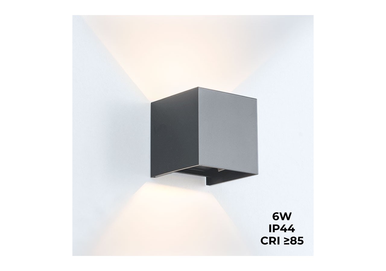 Applique murale LED "KURTIN" 6W angle d'ouverture réglable - LN1515-G - Barcelona LED