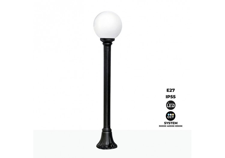 Lampadaire extérieur Fumagalli LED "GLOBO MIZAR/G250" 8.5W E27-CCT - G25.151.000.AYV1K - Barcelona LED