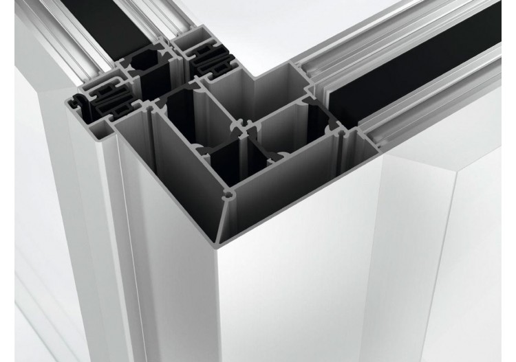 Système coulissant pliant ASS 70 FD 2