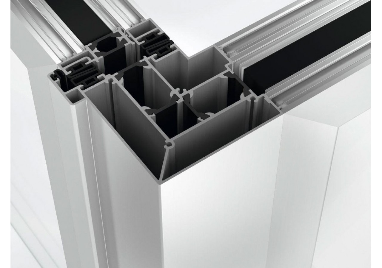 Système coulissant pliant ASS 70 FD