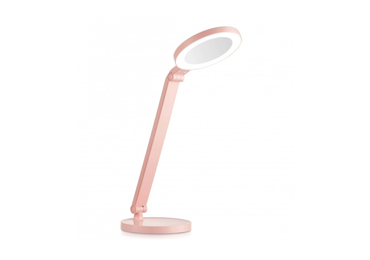 Lampe de table avec miroir de maquillage 8W CCT et régulable - L1025-SA - Barcelona LED