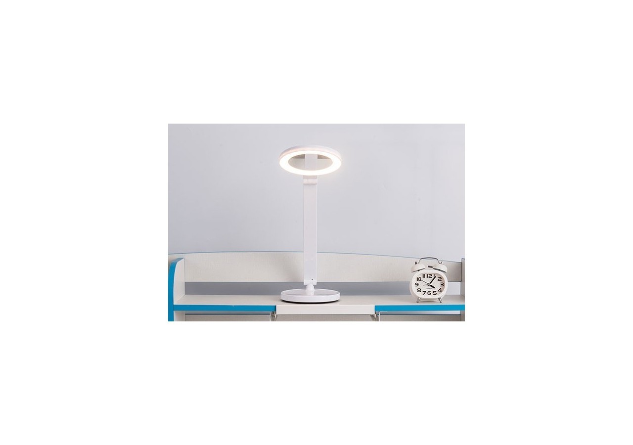 Lampe de table avec miroir de maquillage 8W CCT et régulable - L1025-SA - Barcelona LED
