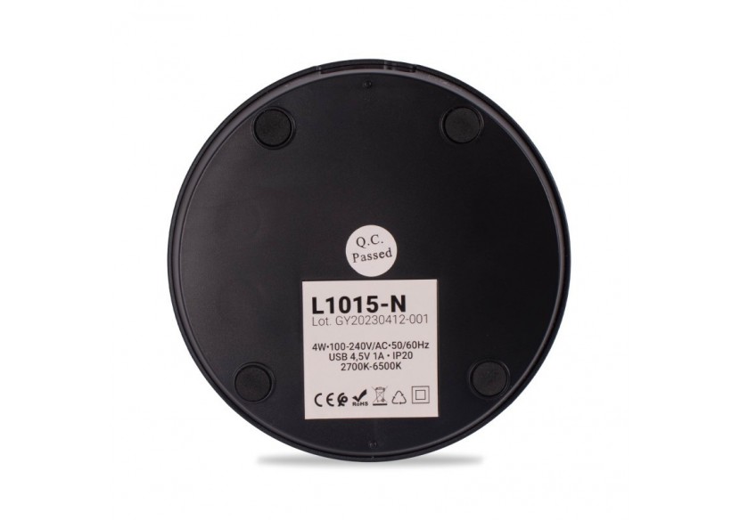 Lampe de bureau LED avec USB-Dimmable-CCT-4W - L1015-N - Barcelona LED