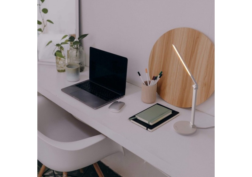 Lampe de bureau LED avec USB-Dimmable-CCT-4W - L1015-B - Barcelona LED