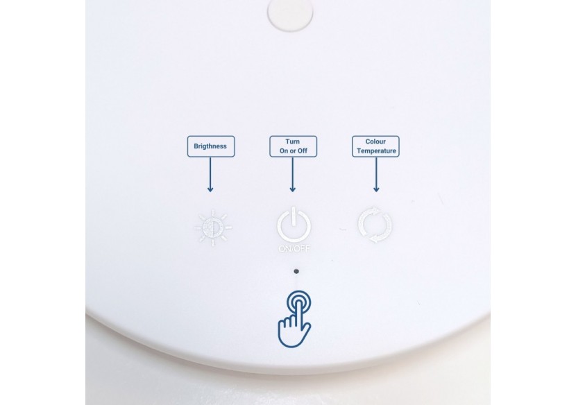 Lampe de bureau LED avec USB-Dimmable-CCT-4W - L1015-B - Barcelona LED