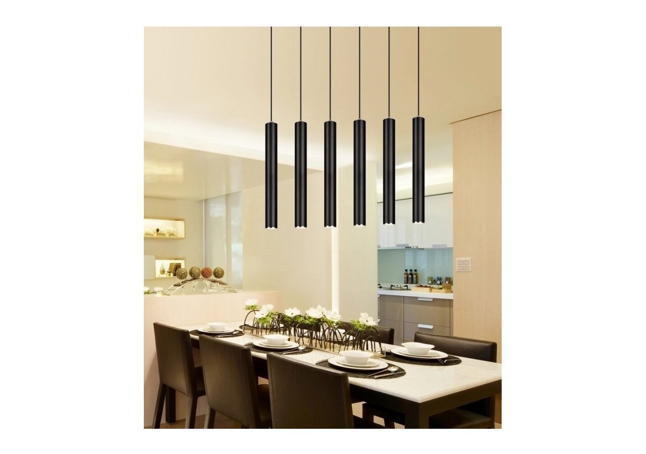 Suspension cylindrique moderne "TUB"-GU10 - LN3005-N1 - Barcelona LED