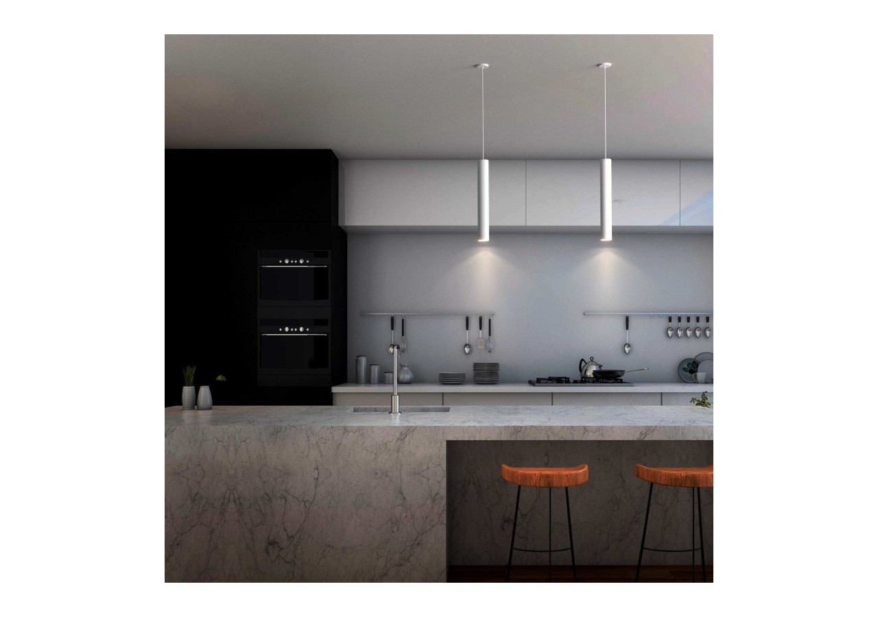 Suspension cylindrique moderne "TUB"-GU10 - LN3005-B1 - Barcelona LED