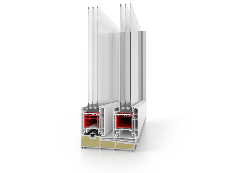 Système coulissant PVC  lift slide