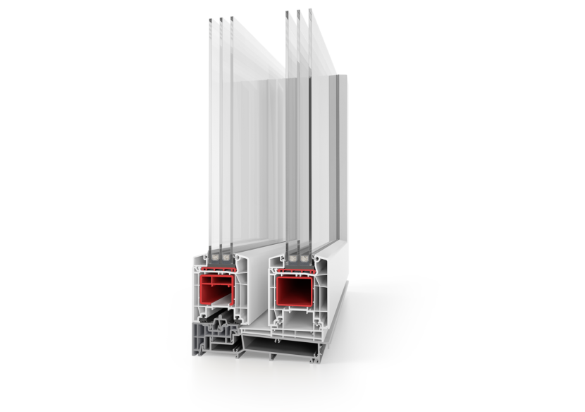Système coulissant PVC  lift slide