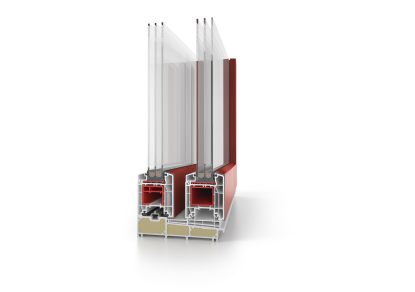 Système coulissant PVC  lift slide