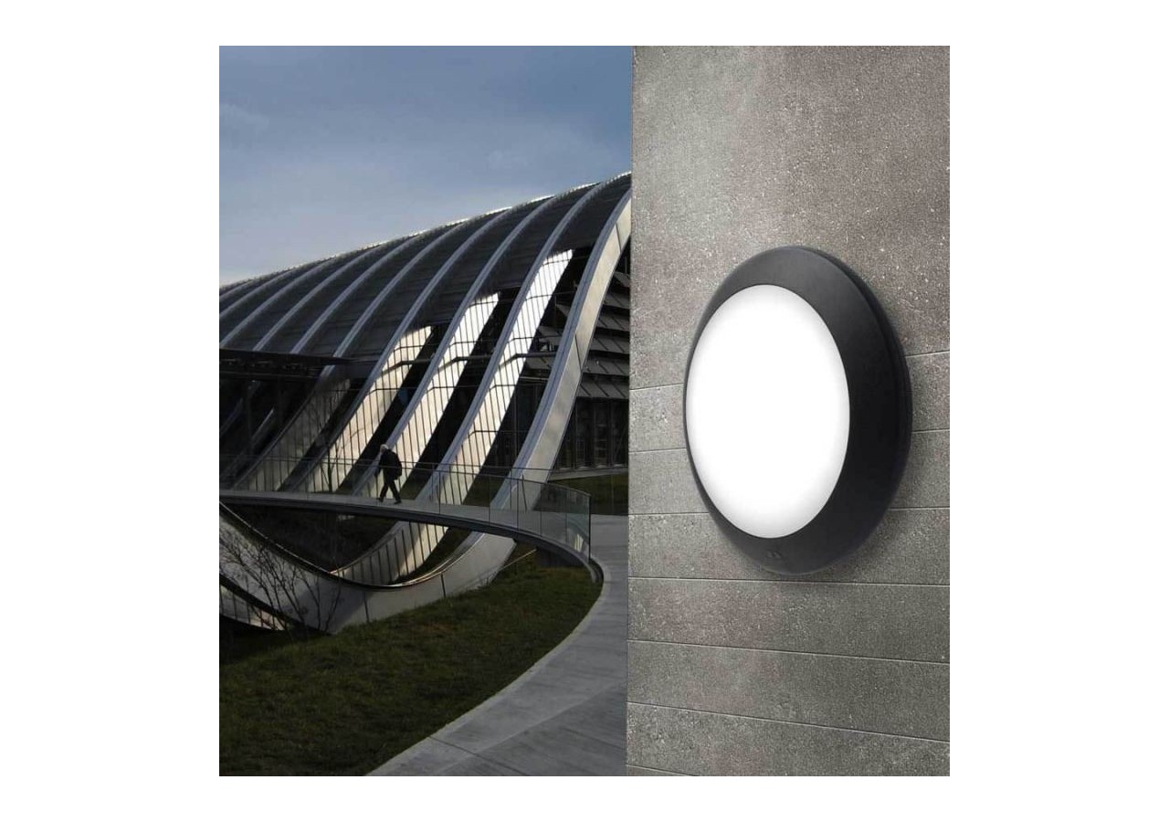 Applique ou plafonnier avec capteur FUMAGALLI BERTA E27 - 1B2.000.000.AYPS7 - Barcelona LED