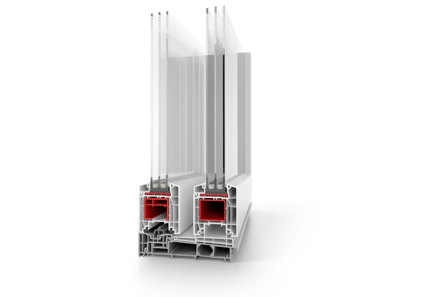 Système coulissant PVC  lift slide