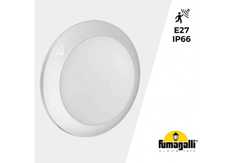 Applique ou plafonnier avec capteur FUMAGALLI BERTA E27 - 1B2.000.000.WYPS7 - Barcelona LED