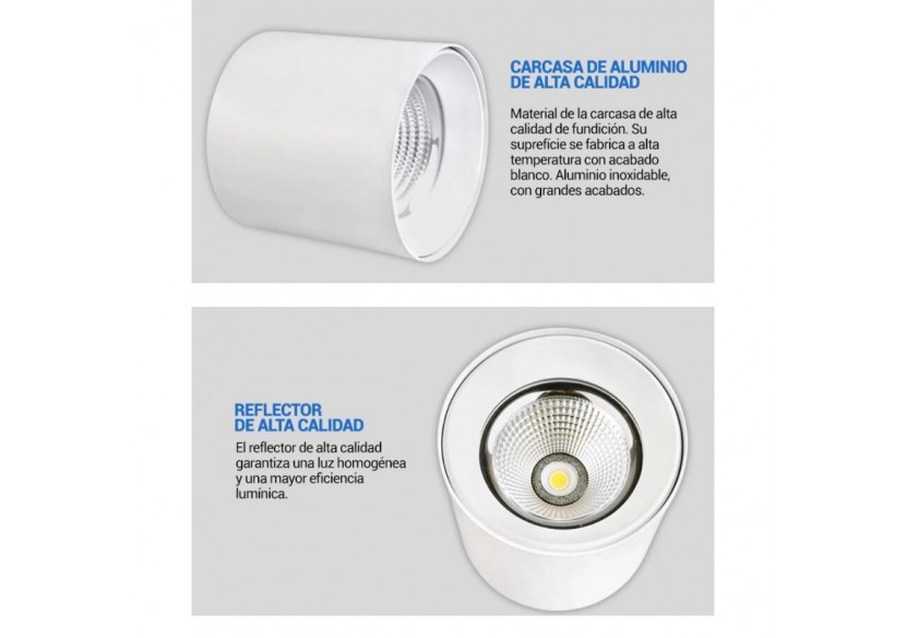 Plafonnier LED 40W "Sara" - B7750BC - Barcelona LED