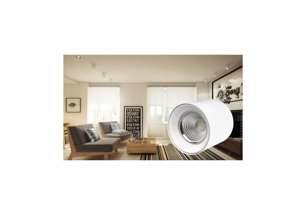 Plafonnier LED 40W "Sara" - B7750BN - Barcelona LED