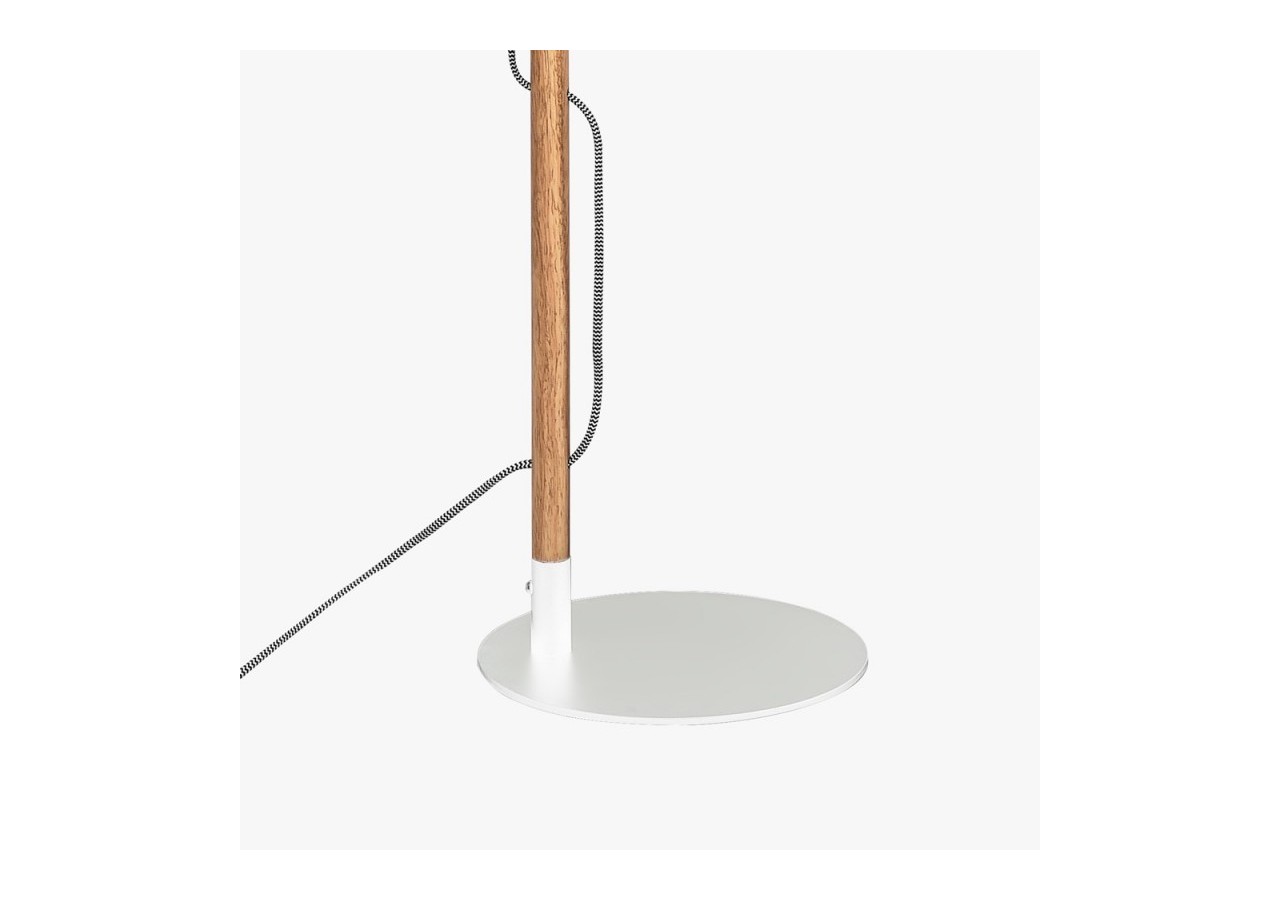 Lampe sur pied en bois "NATURAL WOOD" - LM125-B - Barcelona LED