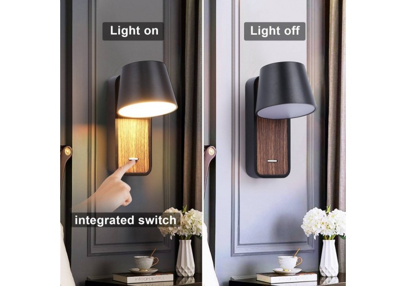 Applique LED orientable 6W "Koppen" 2700K - LN1546-N - Barcelona LED Applique LED orientable 6W "Koppen" 2700K - LN1546-N - Barcelona LED