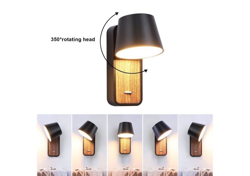 Applique LED orientable 6W "Koppen" 2700K - LN1546-N - Barcelona LED Applique LED orientable 6W "Koppen" 2700K - LN1546-N - Barcelona LED